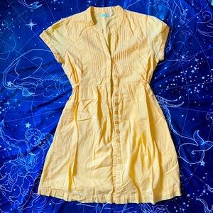 Urban Outfitters Kimchi Blue Dress Yellow Large